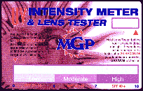 UV Meter Card